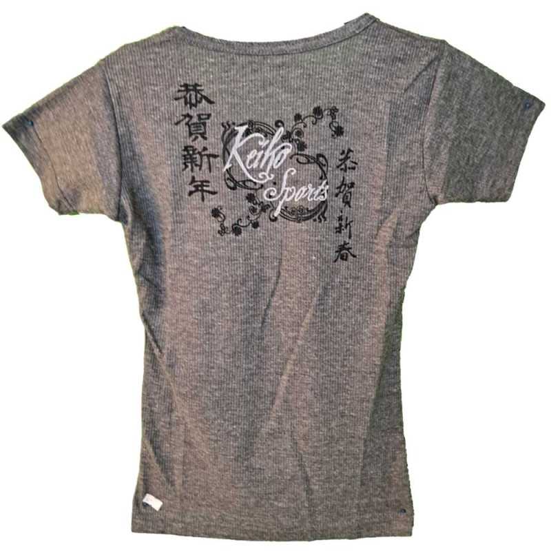 Keiko women's T-shirt gray at a low price TJJS Kamppailuvaruste Oy fast delivery