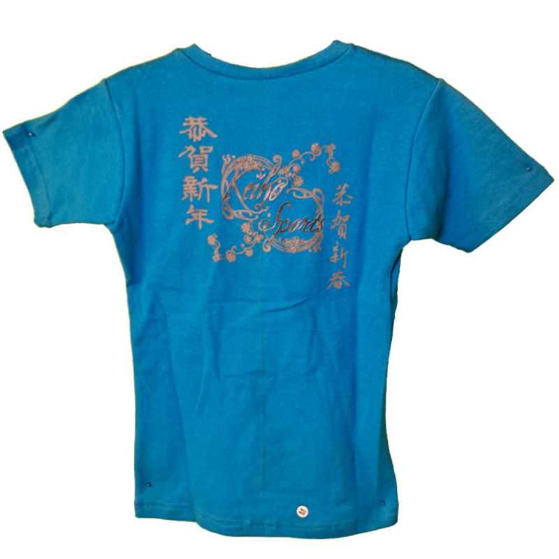Keiko women's T-shirt Blue at a low price TJJS Kamppailuvaruste Oy fast delivery