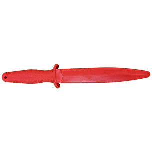 Rubber training knife