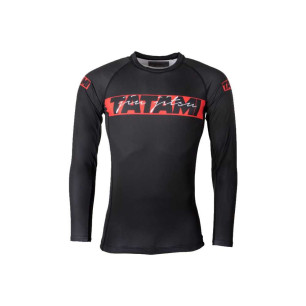 Tatami RED BAR rash guard - Pitkähihainen