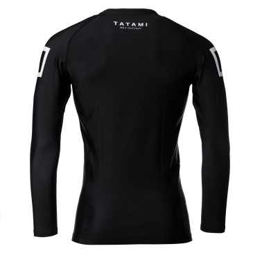 TJJS Kamppailuvaruste Oy|Tatami Katakana rash guard Black - Long Sleeve|€51.62