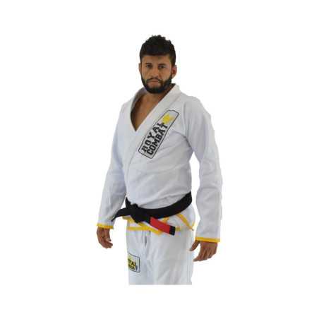Royal Combat Light Series BJJ Kimono - valkoinen edulliseen hintaan TJJS Kamppailuvaruste Oy nopea toimitus