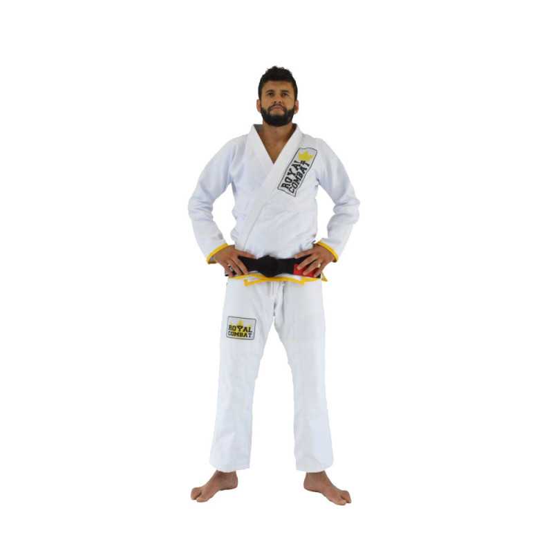 Royal Combat Light Series BJJ Kimono - white at a low price TJJS Kamppailuvaruste Oy fast delivery