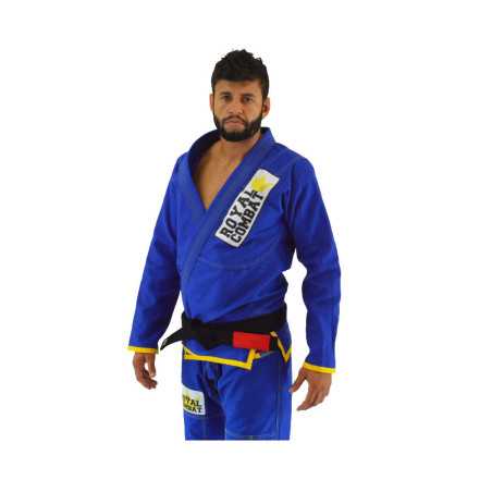 Royal Combat Light Series BJJ Kimono - Sininen edulliseen hintaan TJJS Kamppailuvaruste Oy nopea toimitus