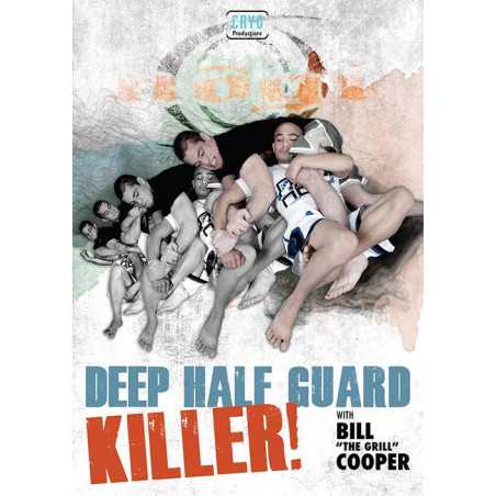 DVD Deep Half Guard Killer by Bill Cooper edulliseen hintaan TJJS Kamppailuvaruste Oy nopea toimitus