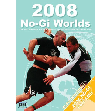 TJJS Kamppailuvaruste Oy|DVD 2008 No-Gi Worlds & No-Gi Pan 3 DVD Set|50,10 €