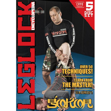 TJJS Kamppailuvaruste Oy|DVD Leglock Encyclopedia 5 DVD Set with Gokor Chivichyan|DKK940.12