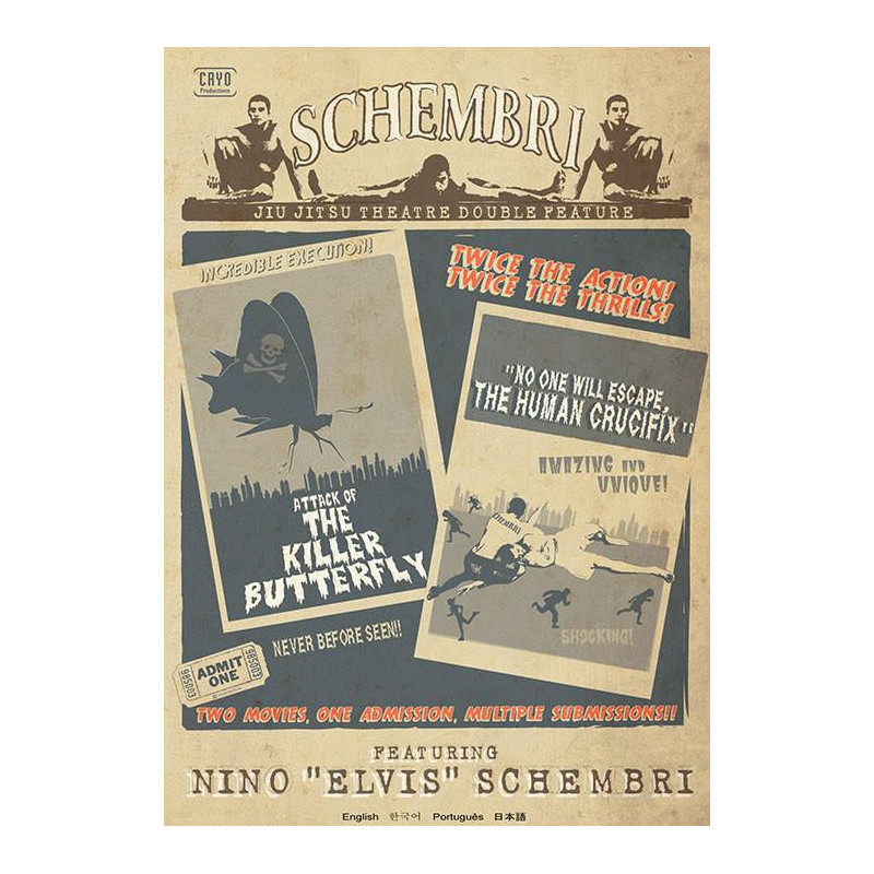 DVD Killer Butterfly & Human Crucifix 3 DVD Set by Nino Schembri