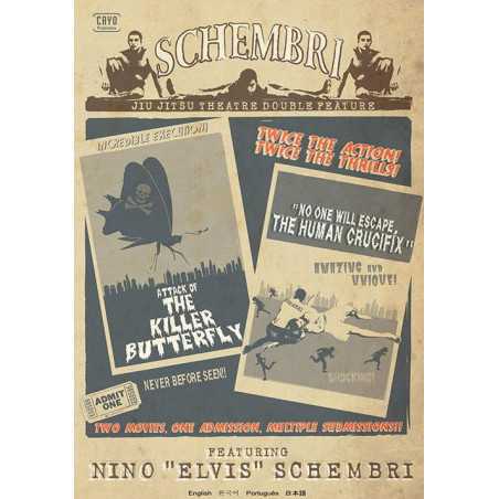 DVD Killer Butterfly & Human Crucifix 3 DVD Set by Nino Schembri edulliseen hintaan TJJS Kamppailuvaruste Oy nopea toimitus