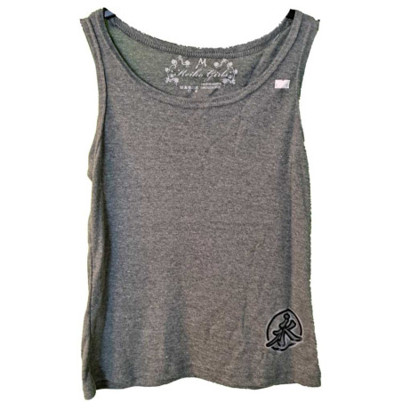 Keiko women's sleeveless T-shirt gray