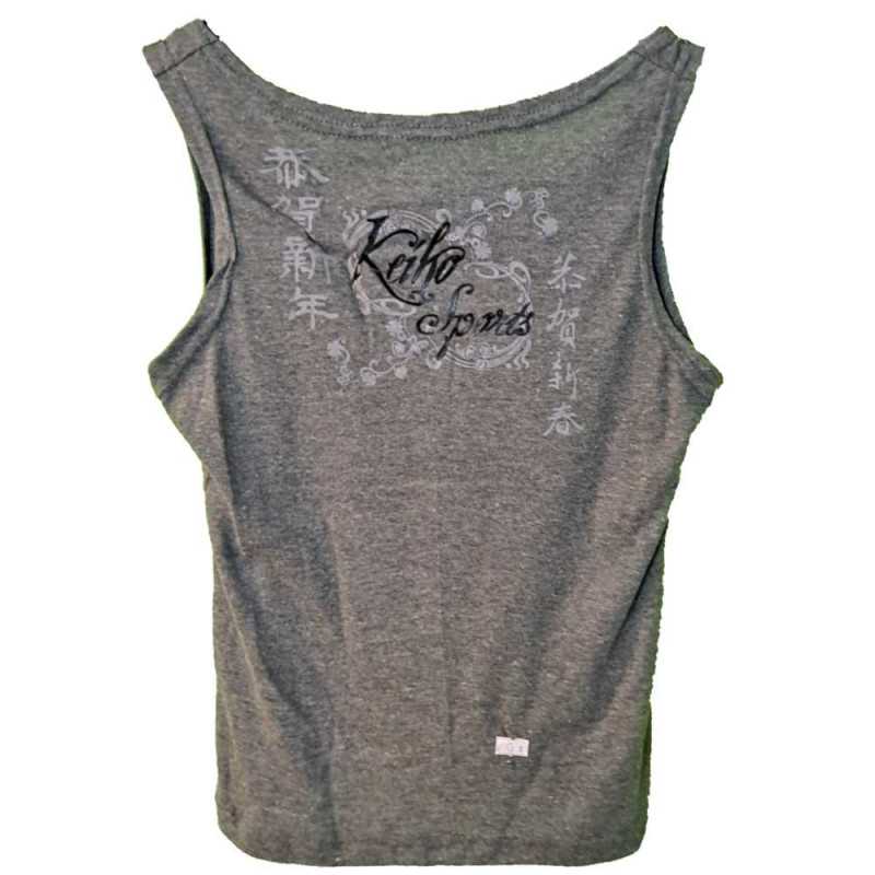Keiko women's sleeveless T-shirt gray at a low price TJJS Kamppailuvaruste Oy fast delivery