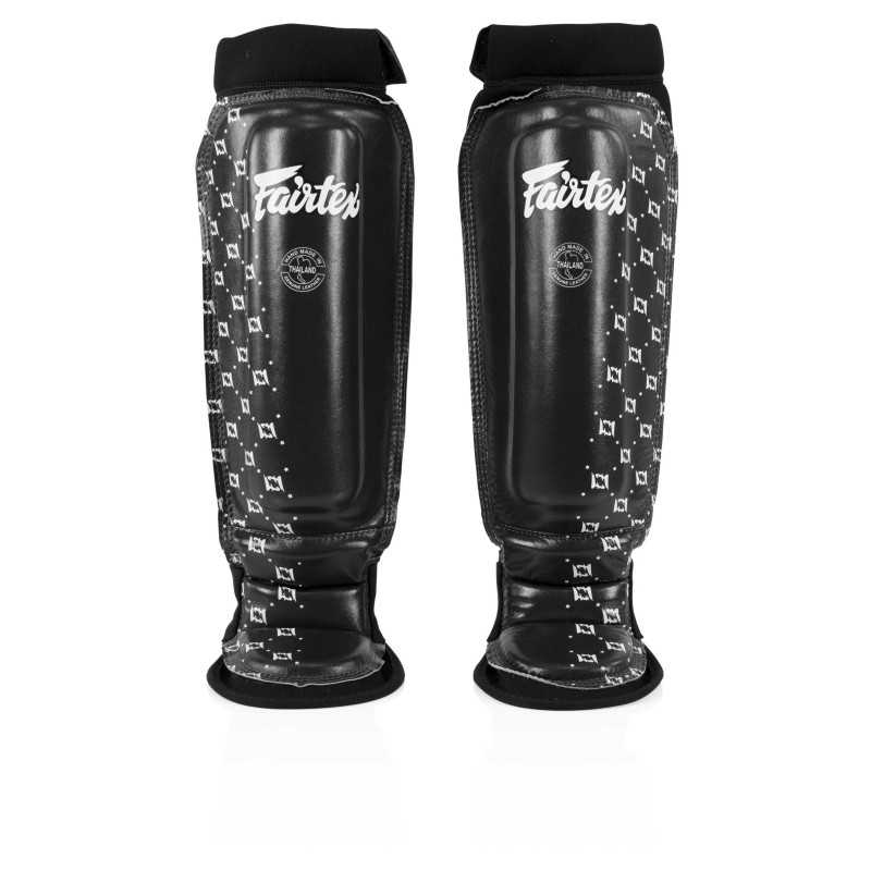 Fairtex SP6 - Svart neopren MMA benskydd till ett lågt pris TJJS Kamppailuvaruste Oy snabb leverans Fairtex SP6 - Svart neopren MMA benskydd till ett lågt pris TJJS Kamppailuvaruste Oy snabb leverans