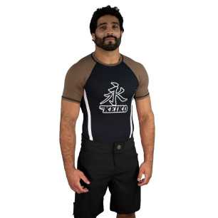 Keiko Speed rash guard - Brown at a low price TJJS Kamppailuvaruste Oy fast delivery