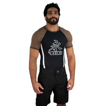 Keiko Speed rash guard - Brown at a low price TJJS Kamppailuvaruste Oy fast delivery