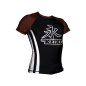 Keiko Speed rash guard - Ruskea