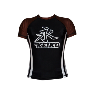 Keiko Speed rash guard - Brown