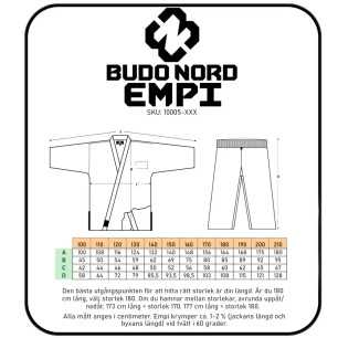Budo-Nord Karatepuku Empi