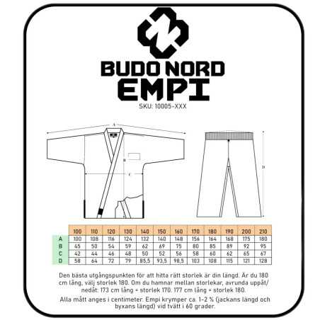 Budo-Nord Karatepuku Empi