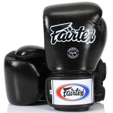 TJJS Kamppailuvaruste Oy|Fairtex BGV8 Boxing Gloves - Black|€118.00