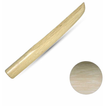 TJJS Kamppailuvaruste Oy|Tanto wood of oak - white|€7.00