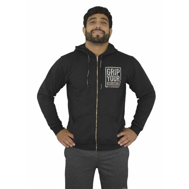 Keiko Hoodie Grip Your Dreams - Black at a low price TJJS Kamppailuvaruste Oy fast delivery