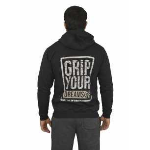 Keiko Hoodie Grip Your Dreams - Black