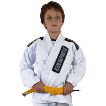 Keiko BJJ Juvenile Pro Jacket - white at a low price TJJS Kamppailuvaruste Oy fast delivery