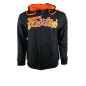 Fairtex Zip Up Hoodie - FHS14 Black/Orange