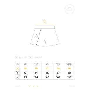 MANTO kids fight shorts TIGER`S TAIL
