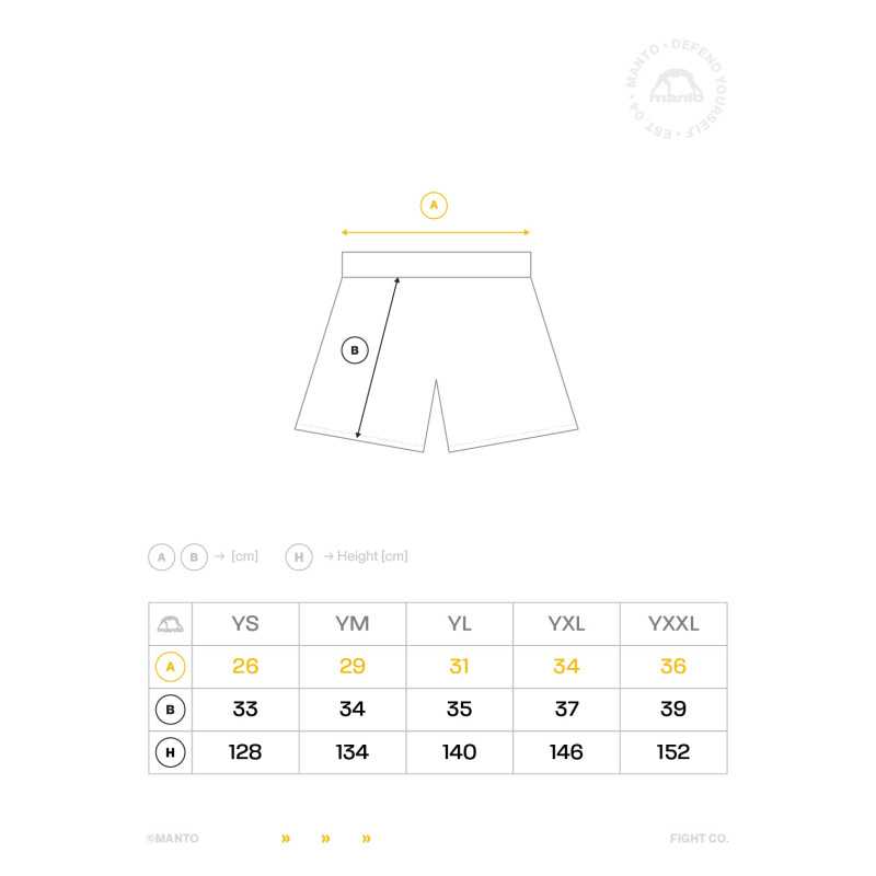 MANTO kids fight shorts TIGER`S TAIL till ett lågt pris TJJS Kamppailuvaruste Oy snabb leverans