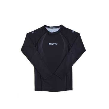 MantoTJJS Kamppailuvaruste Oy|MANTO långärmad rashguard FLOW svart|46,50 €|