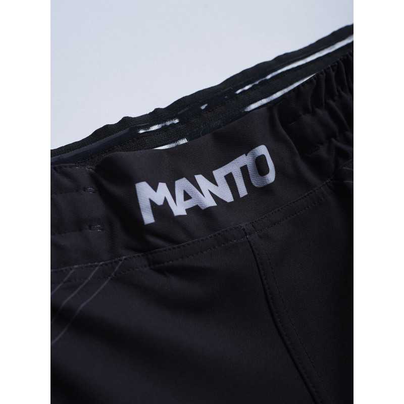 MANTO fight shortsit FLOW musta edulliseen hintaan TJJS Kamppailuvaruste Oy nopea toimitus