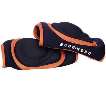 Budo - NordTJJS Kamppailuvaruste Oy|Budo-Nord knäskydd Svart/Orange|30,00 €|