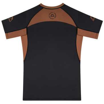 TJJS Kamppailuvaruste Oy|MANTO rashguard RANKED 25 brown|€49.50