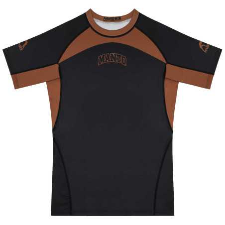 MANTO rashguard RANKED 25 brown at a low price TJJS Kamppailuvaruste Oy fast delivery