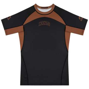 MantoTJJS Kamppailuvaruste Oy|MANTO rashguard RANKED 25 brun|49,50 €|