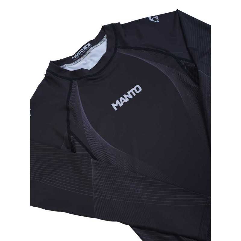 MANTO långärmad rashguard FLOW svart till ett lågt pris TJJS Kamppailuvaruste Oy snabb leverans