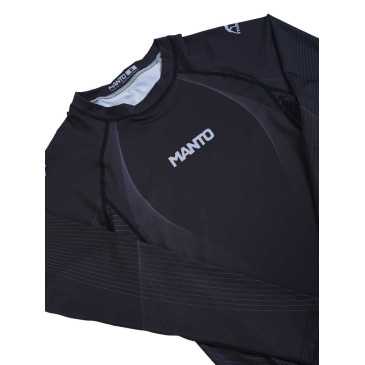 TJJS Kamppailuvaruste Oy|MANTO long sleeve rashguard FLOW black|€46.50