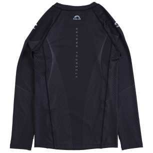 MANTO långärmad rashguard FLOW svart