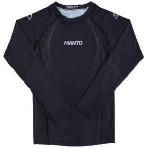 MANTO pitkähihainen rashguard FLOW musta