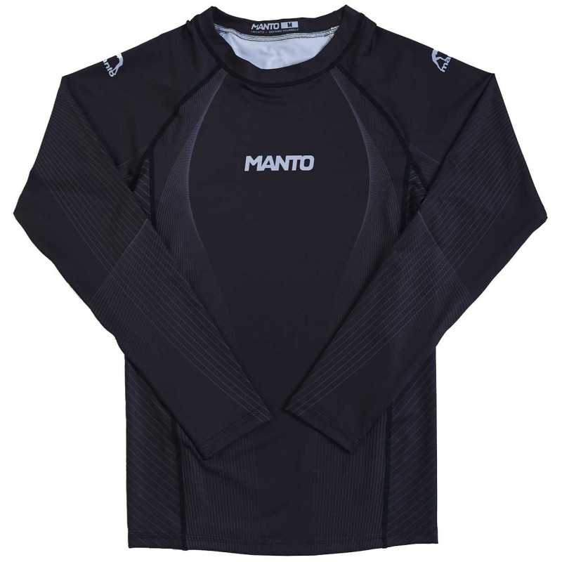 MANTO long sleeve rashguard FLOW black