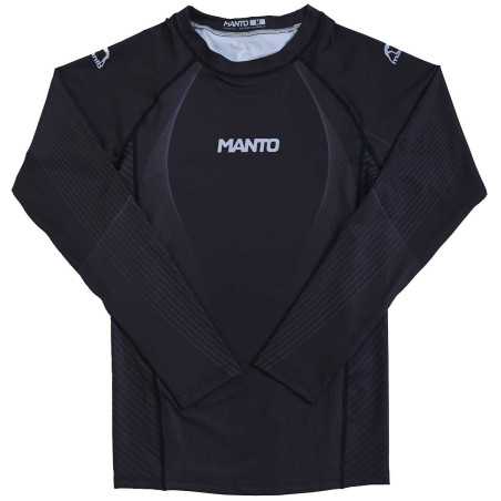 MANTO pitkähihainen rashguard FLOW musta