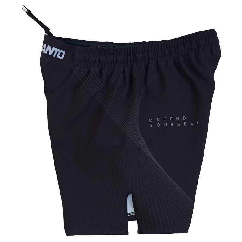 MANTO fight shorts FLOW black at a low price TJJS Kamppailuvaruste Oy fast delivery