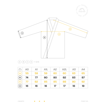 TJJS Kamppailuvaruste Oy|Manto "BASE 2.0" BJJ GI Valkoinen|83,00 €