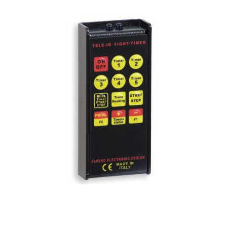 Fight timer remote control panel