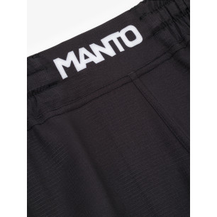 MANTO fight shorts LOGO DUAL black