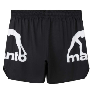 MANTO fight shorts LOGO DUAL black