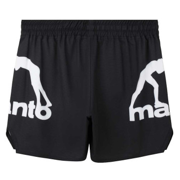 MANTO fight shorts LOGO DUAL svart  - Ultimat komfort och stil
