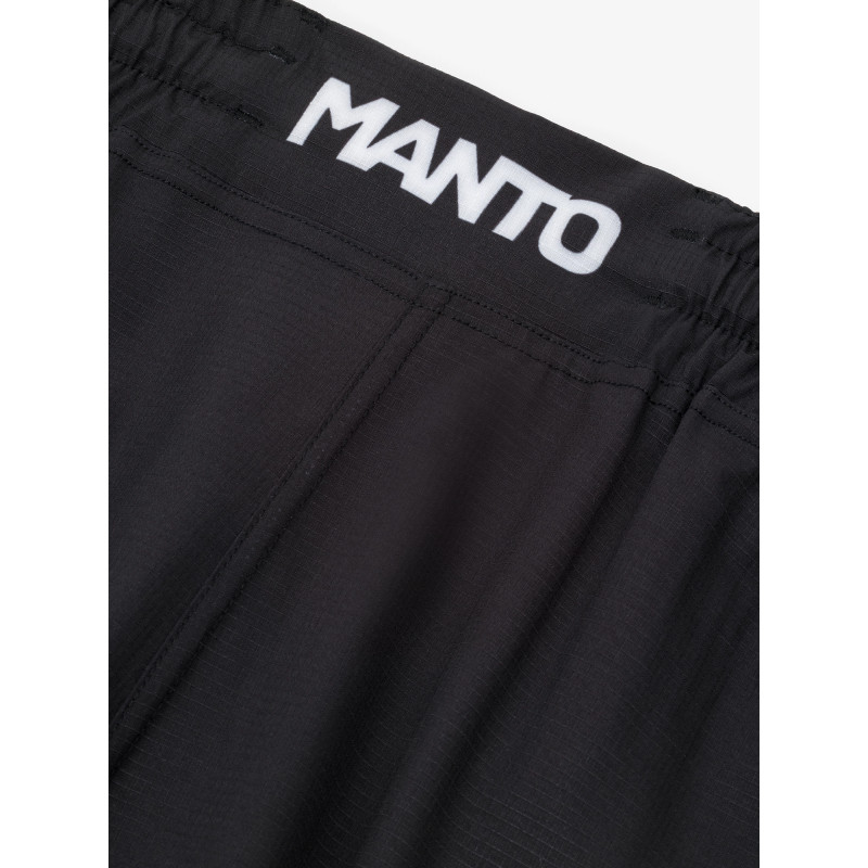 MANTO fight shorts LOGO svart  - Ultimat komfort och stil