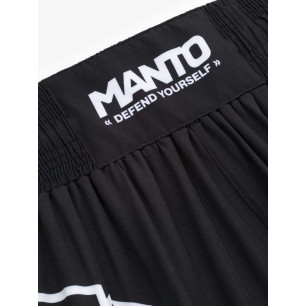 MANTO boxing trunks VARSITY black